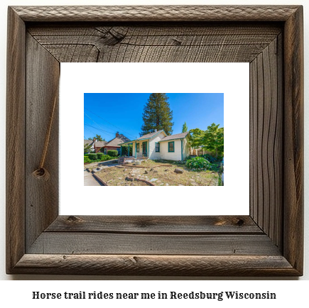 horse trail rides near me in Reedsburg, Wisconsin